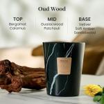 Oud Wood Scented Candle Gift for Her
