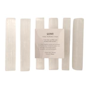 Selenite Wand Bundle - 10cm, Set of 6