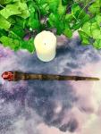 Witchy Resin Wand for Rituals and Altar Decor
