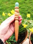 Beech Wood Wand with Green Aventurine Crystal