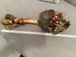 Tibetan Shamanic Monkey Skull Ritual Wand