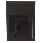 A4 Black Scrying Mirror for Divination Rituals