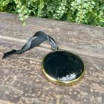 Vintage Brass Scrying Mirror for Witchcraft Rituals