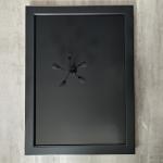 A4 Black Scrying Mirror for Divination Rituals