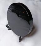 Black Obsidian Scrying Mirror with Stand 10cm