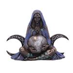 Triple Moon Goddess Mini Figurine - Purple 8.5cm