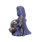Triple Moon Goddess Mini Figurine - Purple 8.5cm