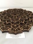 Multi-Layered Mandala Henna Flower Wall Art