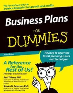 Business Plans For Dummies - Paperback Guide