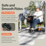 Superhandy Foldable 3-Wheel Mobility Scooter for Seniors