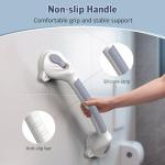 Roylvan Bathroom Grab Bars with Suction Cups