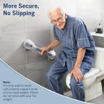 Roylvan Bathroom Grab Bars with Suction Cups