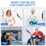 Gotega 16-Inch Anti-Slip Shower Grab Bars