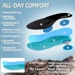 Orthocomfoot Men's Arch Support Walking Shoes