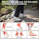 Orthocomfoot Men's Arch Support Walking Shoes