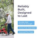 Drive Medical Nitro Sprint Foldable Rollator Walker