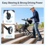 Moovon 4-in-1 Electric Walker and Wheelchair