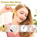 24k Gold Electric Facial Massager with 3D Roller