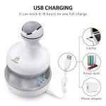 Cordless Electric Scalp Massager for Hair Growth