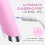 Rechargeable Silicone Face Scrubber with Vibrating Massage