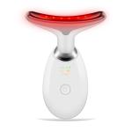 Portable Face and Neck Massager with LED Lights