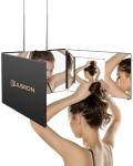 JUSRON Adjustable 360° Folding Mirror Set