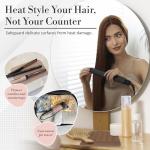 Heat Resistant Silicone Mat for Hair Tools