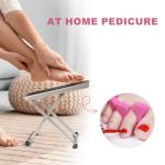 Adjustable Non-Slip Pedicure Footrest Kit