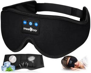 Bluetooth Sleep Headphones and Eye Mask Combo