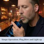 USB C Electric Lighter - Just Blow to Ignite!