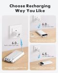 Charmast Slim 10000mAh Portable Charger with Cables