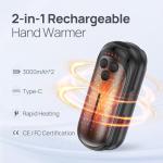 DeeKom Rechargeable Hand Warmers - 2 Pack