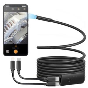 Anykit 9.8ft USB Endoscope Camera with LED Lights