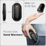 Rechargeable AI Hand Warmers – 20 Hours Heat