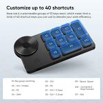 XPPen Mini Keydial Wireless Shortcut Keyboard