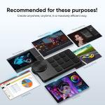 XPPen Mini Keydial Wireless Shortcut Keyboard