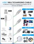 Multi Charging Cable for Apple Watch and Phones