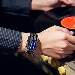 LED Digital Waterproof Watch for Men - Black