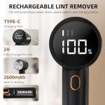 Rechargeable Fabric Shaver and Lint Remover