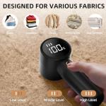 Rechargeable Fabric Shaver and Lint Remover