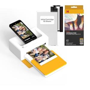 KODAK Instant Photo Printer 2-in-1 Bundle