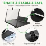 14-Inch 3D HD Smartphone Screen Magnifier Stand