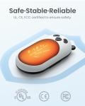 Rechargeable Hand Warmers 2 Pack – 20 Hours Heating