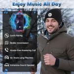 Bluetooth Beanie Hat with Light and Speakers