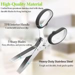 Upgraded Herb Scissors for Effortless Cutting