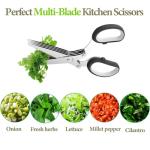 Upgraded Herb Scissors for Effortless Cutting