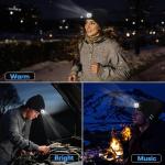 Bluetooth Beanie Hat with Light and Speakers