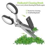 Upgraded Herb Scissors for Effortless Cutting