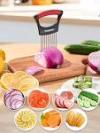 Onion Holder and Multi-Fruit Slicer Tool