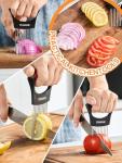 Onion Holder and Multi-Fruit Slicer Tool